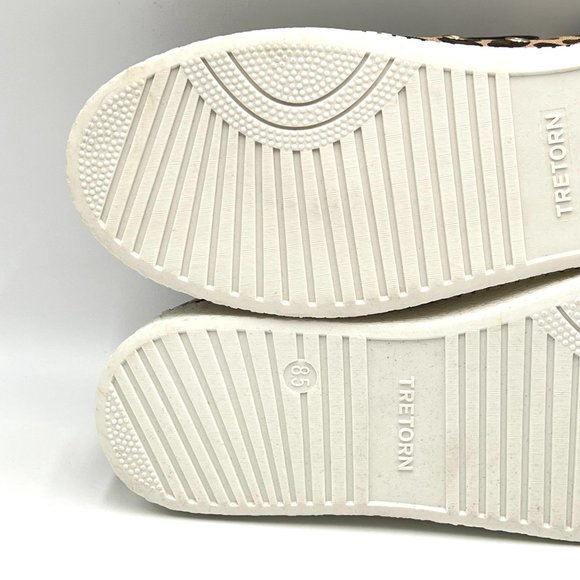 Tretorn Womens Size 8.5 Leopard‎ Cheetah Animal Print Casual Sneakers Shoes - Picture 10 of 13